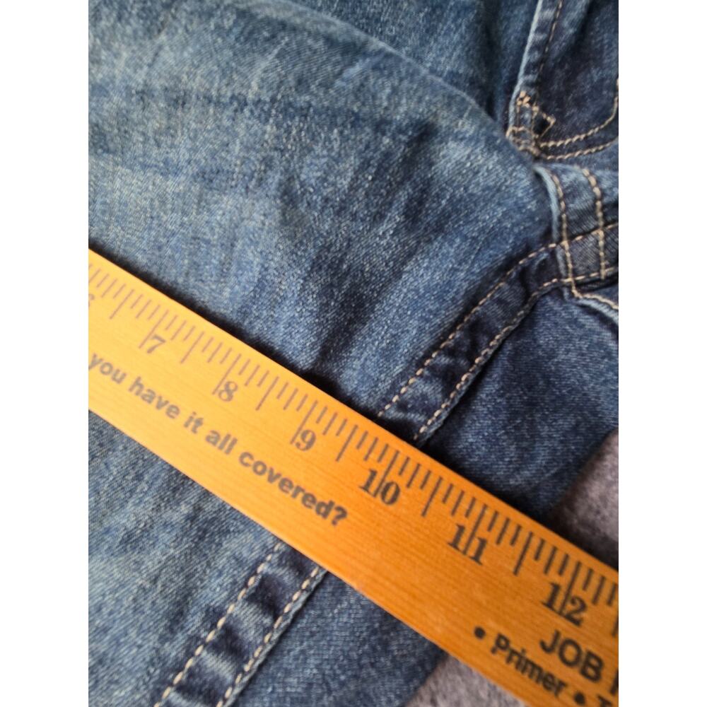 Original Berne Men's Work Jeans Blue Denim Straight Leg Whiskered 32x32.5 - Picture 9 of 15